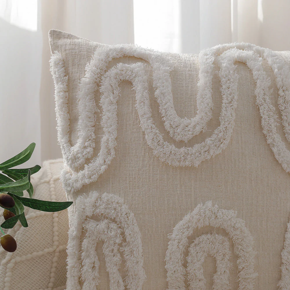 boho-chic style throw pillow covers Pack of 2 size 18"x18" - Image 30