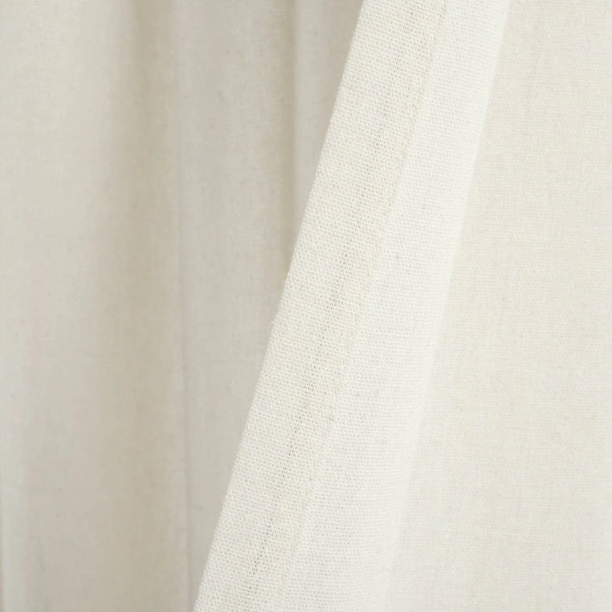Boho Faux Linen Tassel Color Block Window Curtain Panel Set - Image 6