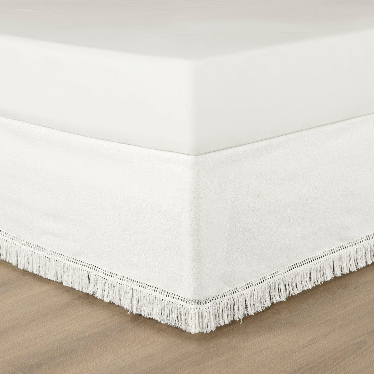 Boho Fringe 15-Inch Tailored Drop Easy Fit Bed Skirt - Image 3