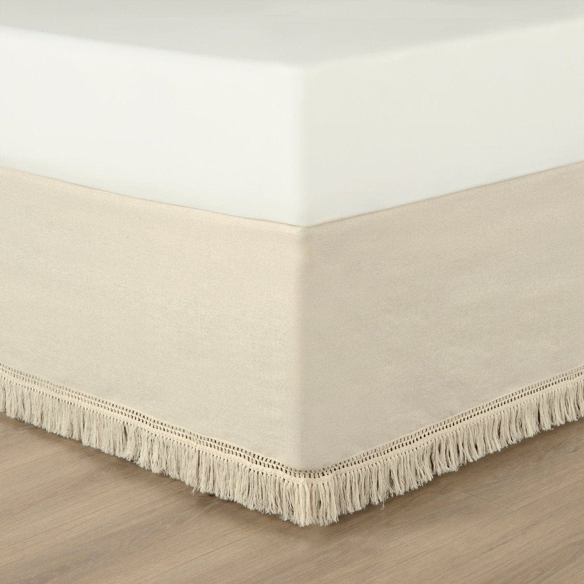 Boho Fringe 15-Inch Tailored Drop Easy Fit Bed Skirt - Image 6