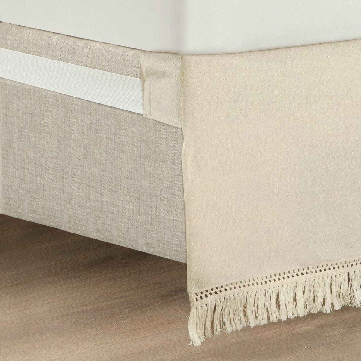 Boho Fringe 15-Inch Tailored Drop Easy Fit Bed Skirt - Image 8