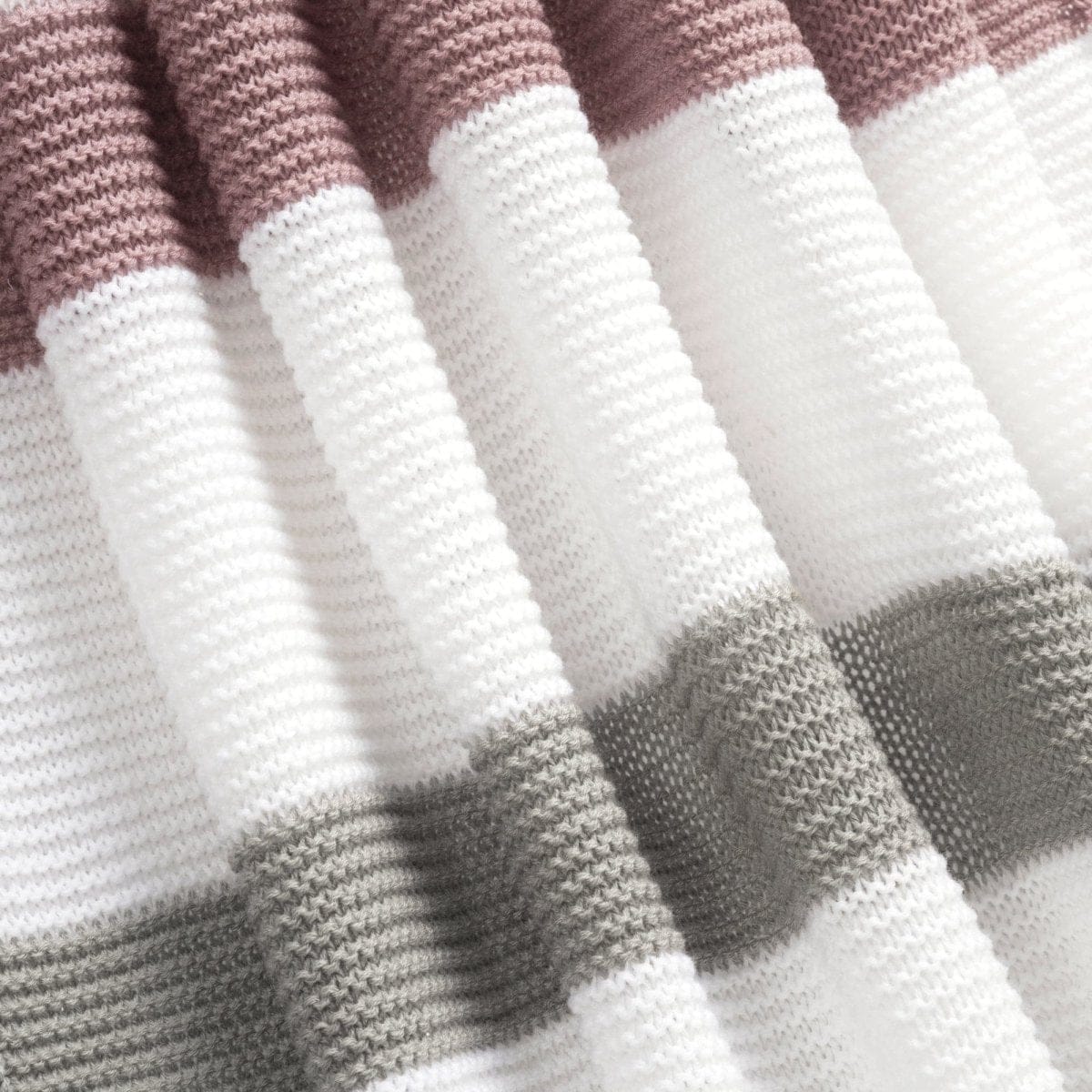 Boho Knitted Braided Tassel Throw - Image 5