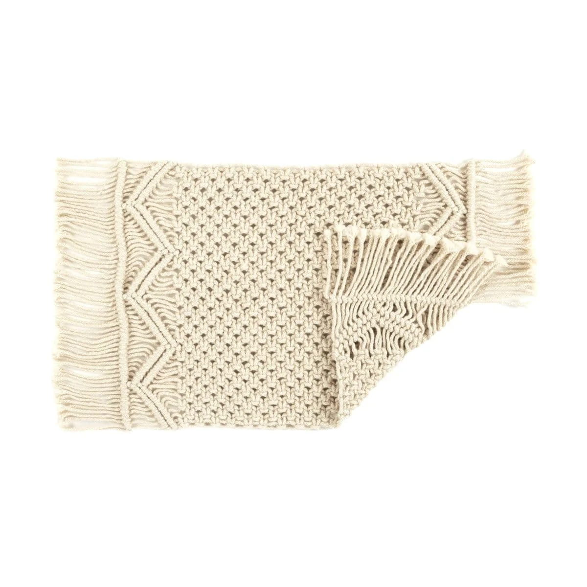 Boho Macrame Indoor/Outdoor Placemat 2-Pack Set - Image 10