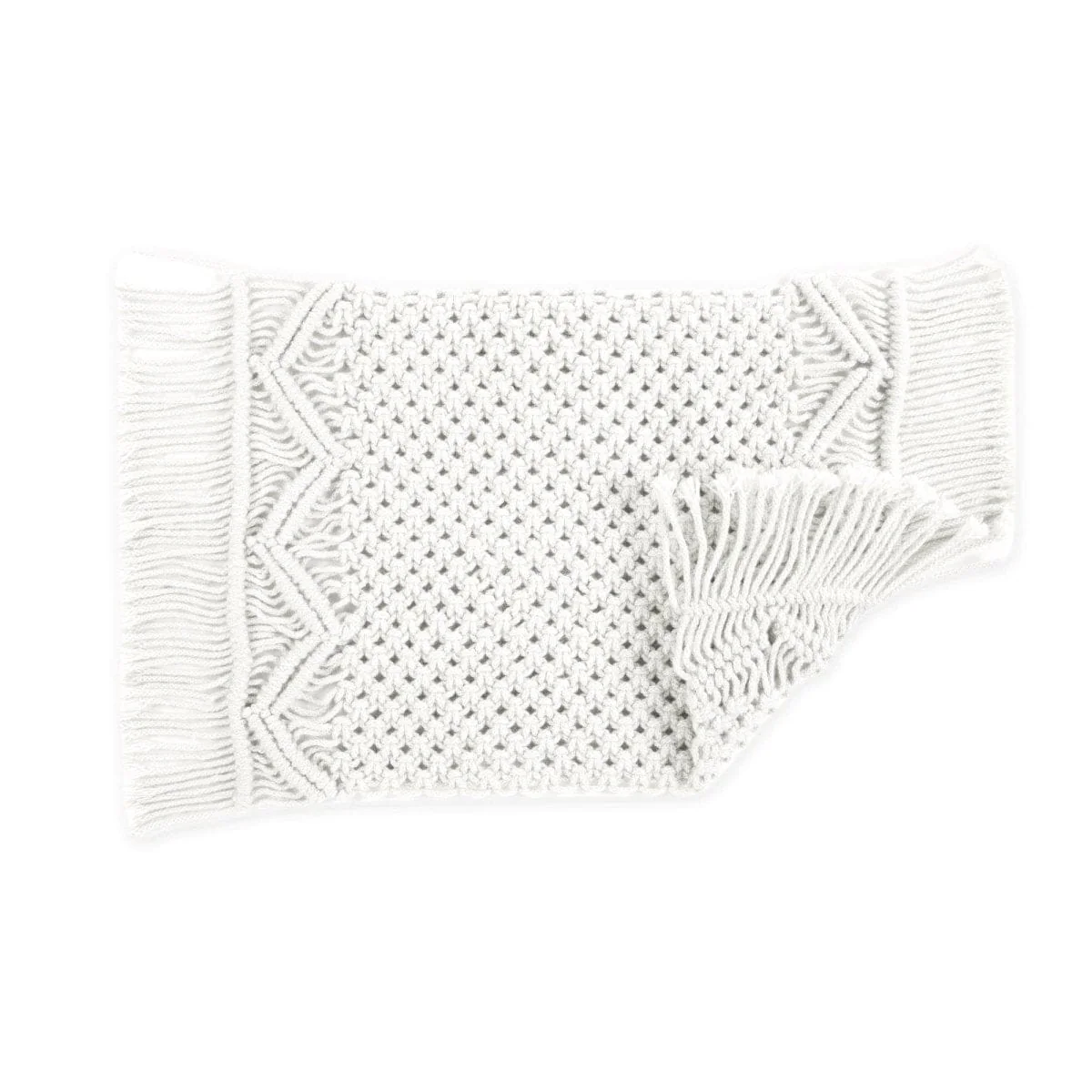 Boho Macrame Indoor/Outdoor Placemat 2-Pack Set - Image 3