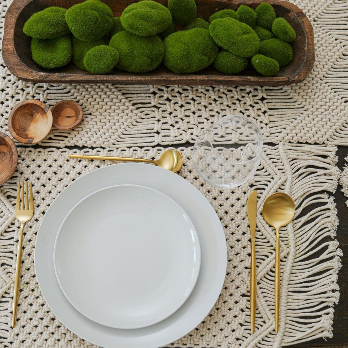 Boho Macrame Indoor/Outdoor Placemat 2-Pack Set - Image 5