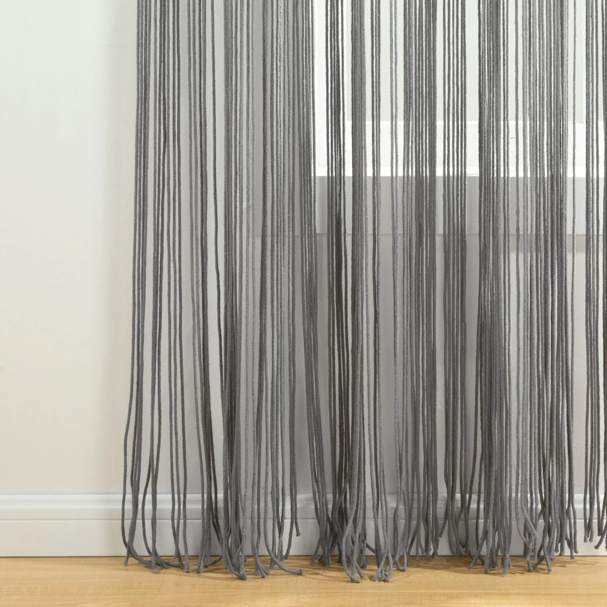 Boho Macrame Tassel Cotton Window Curtain - Image 12
