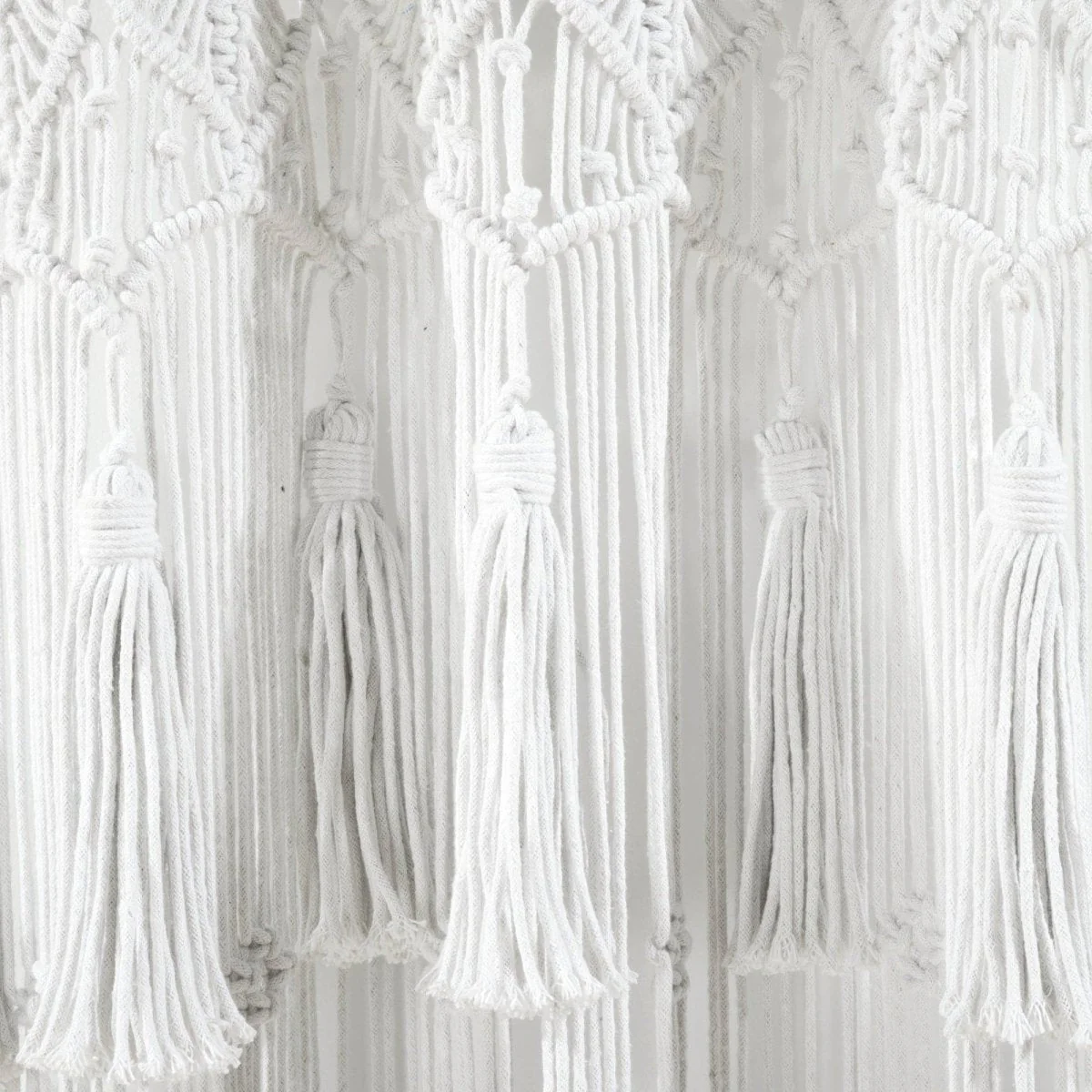 Boho Macrame Tassel Cotton Window Curtain - Image 20