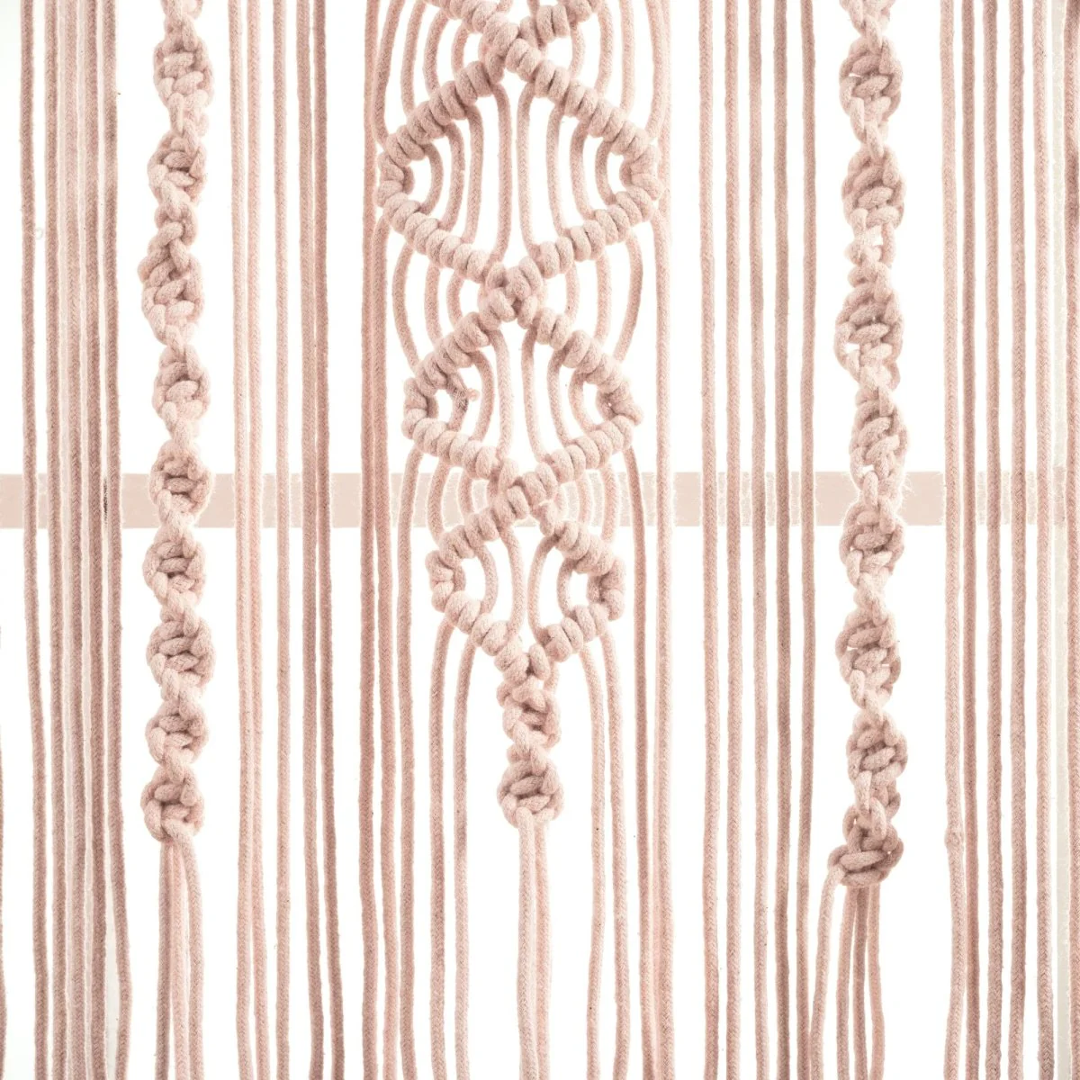Boho Macrame Textured Cotton Valance - Image 24