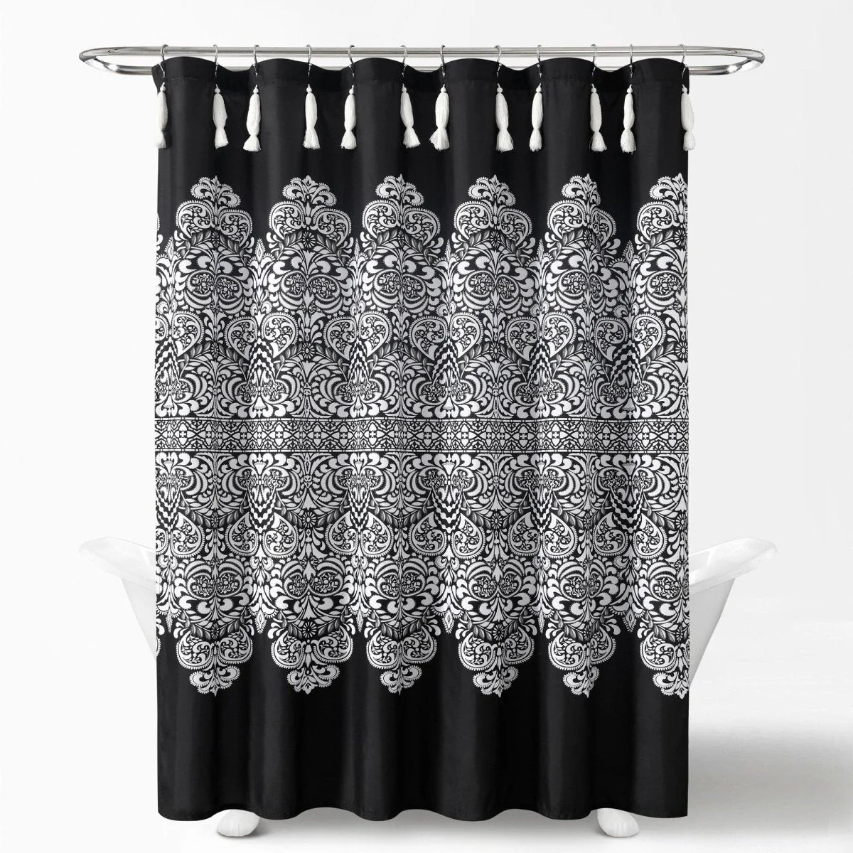 Boho Medallion Shower Curtain - Image 20