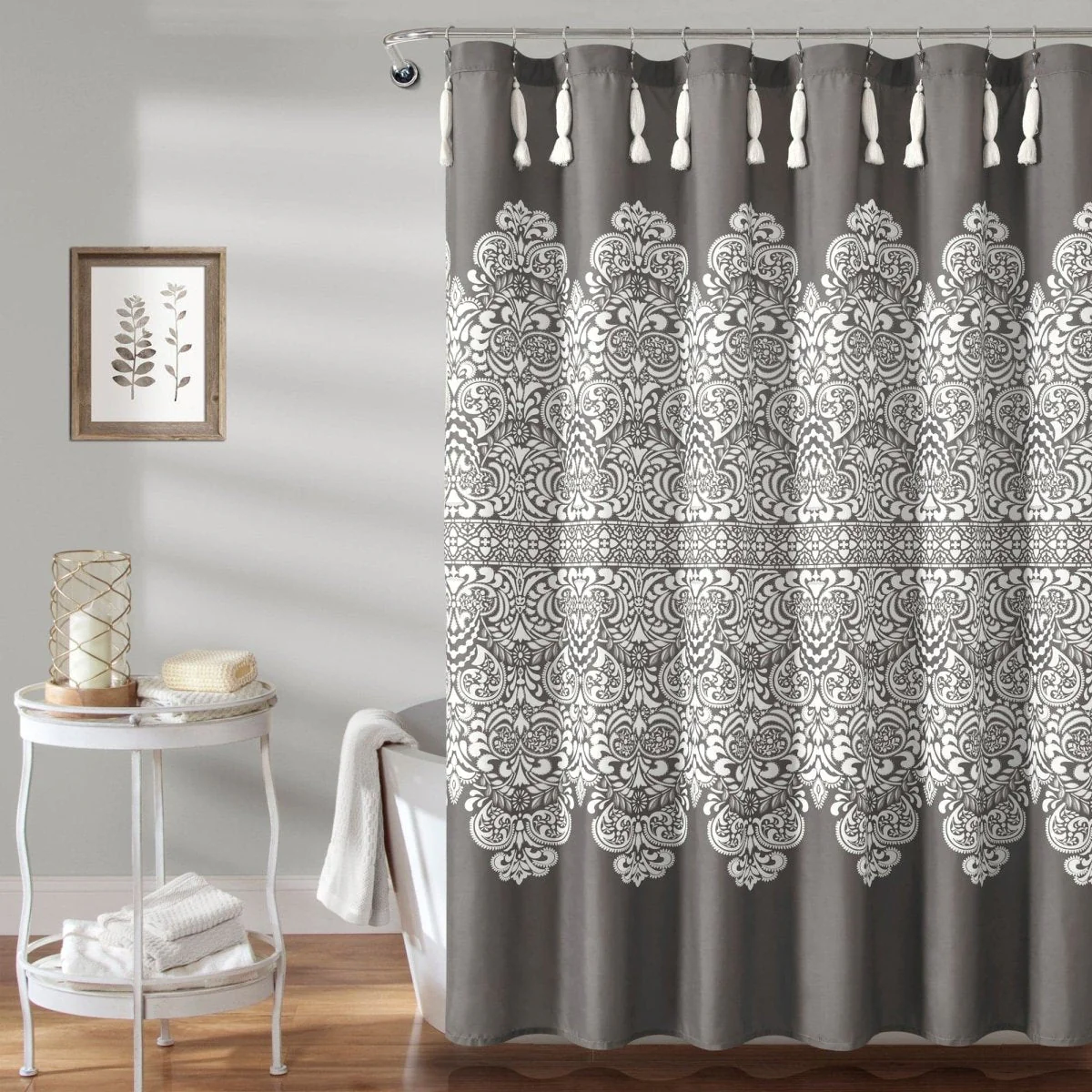 Boho Medallion Shower Curtain - Image 24