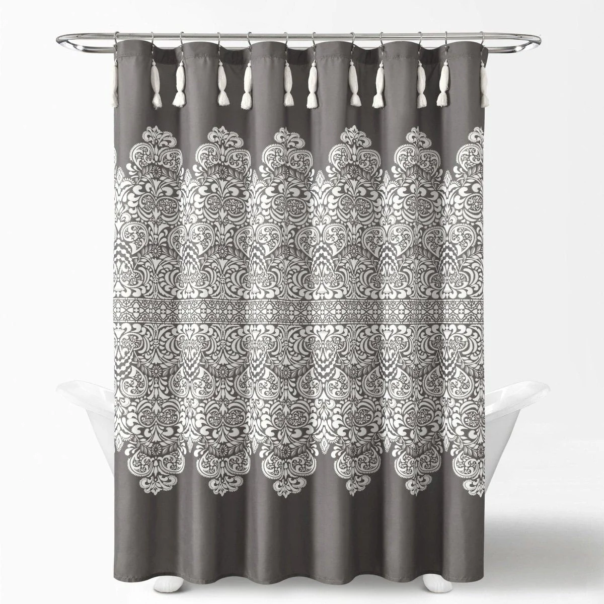 Boho Medallion Shower Curtain - Image 27