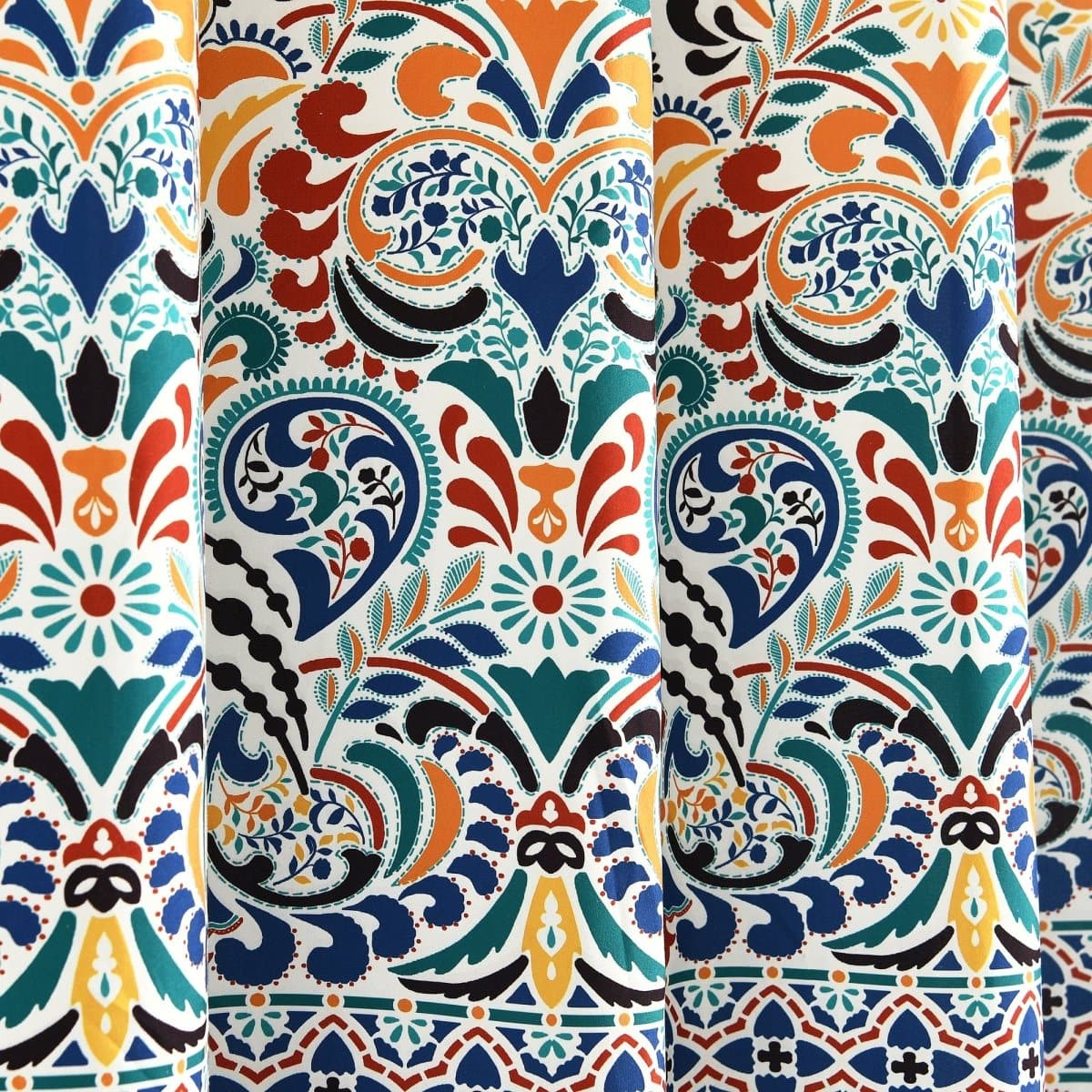 Boho Medallion Window Curtain Panel Set - Image 15