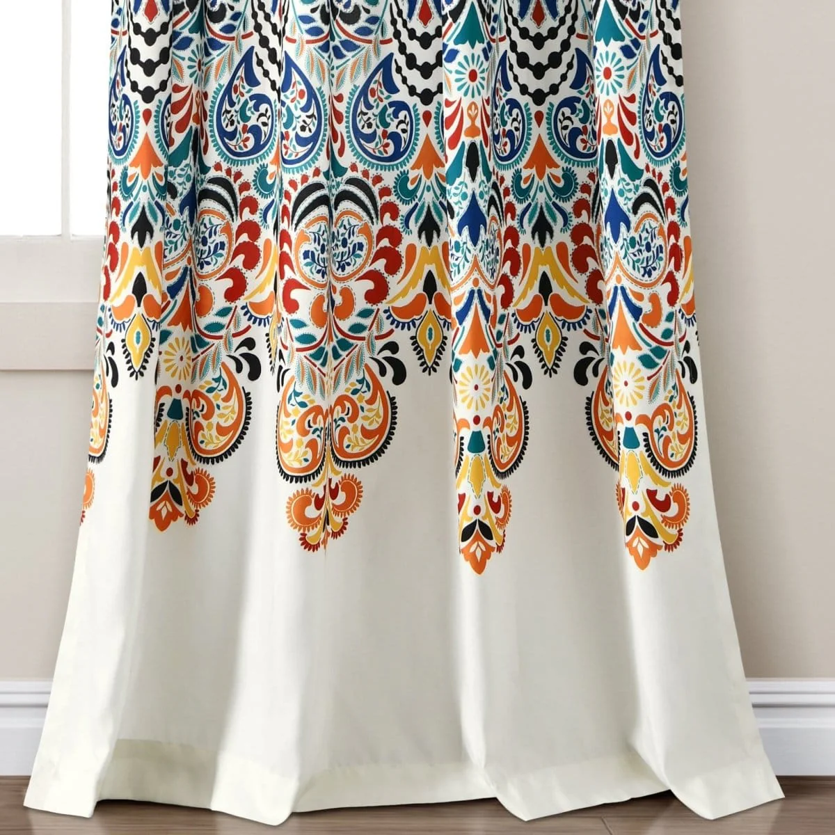 Boho Medallion Window Curtain Panel Set - Image 16