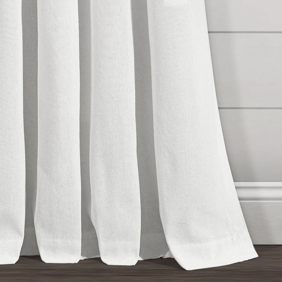 Boho Pom Pom Tassel Faux Linen Window Curtain Panel - Image 20