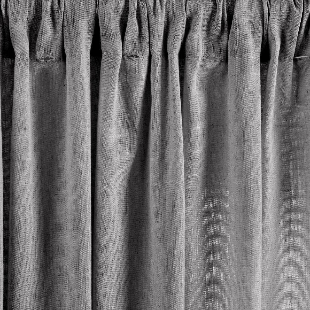Boho Pom Pom Tassel Faux Linen Window Curtain Panel - Image 37