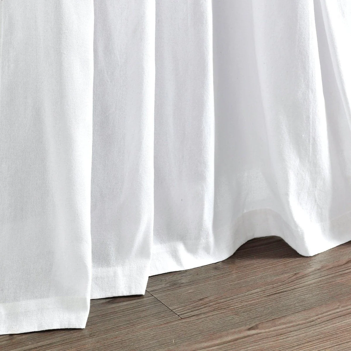 Boho Pom Pom Tassel Faux Linen Window Curtain Panel - Image 53