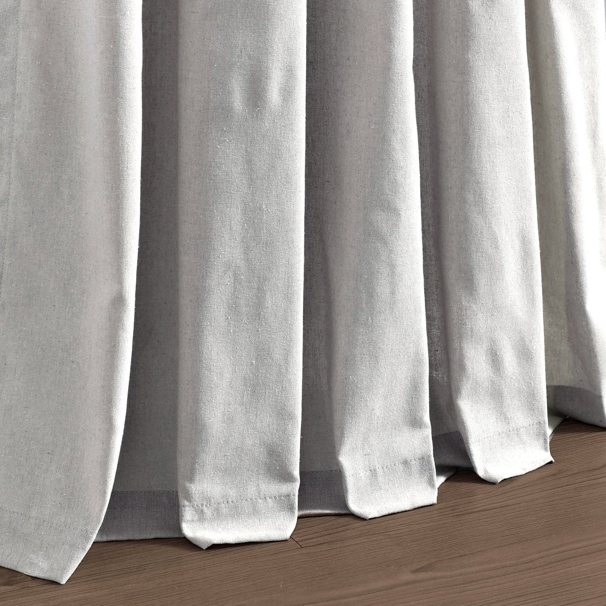 Boho Pom Pom Tassel Faux Linen Window Curtain Panel - Image 60