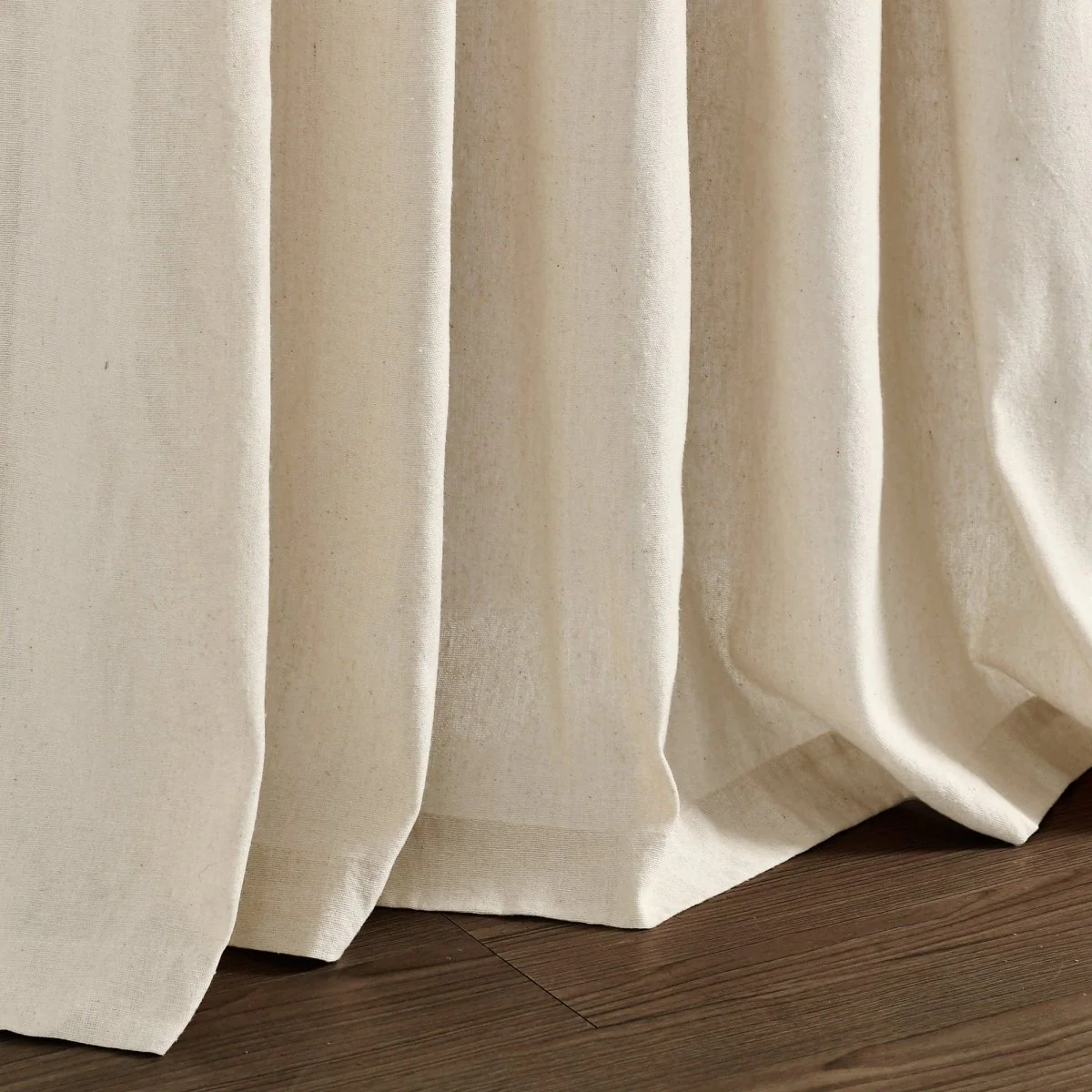 Boho Pom Pom Tassel Faux Linen Window Curtain Panel - Image 66