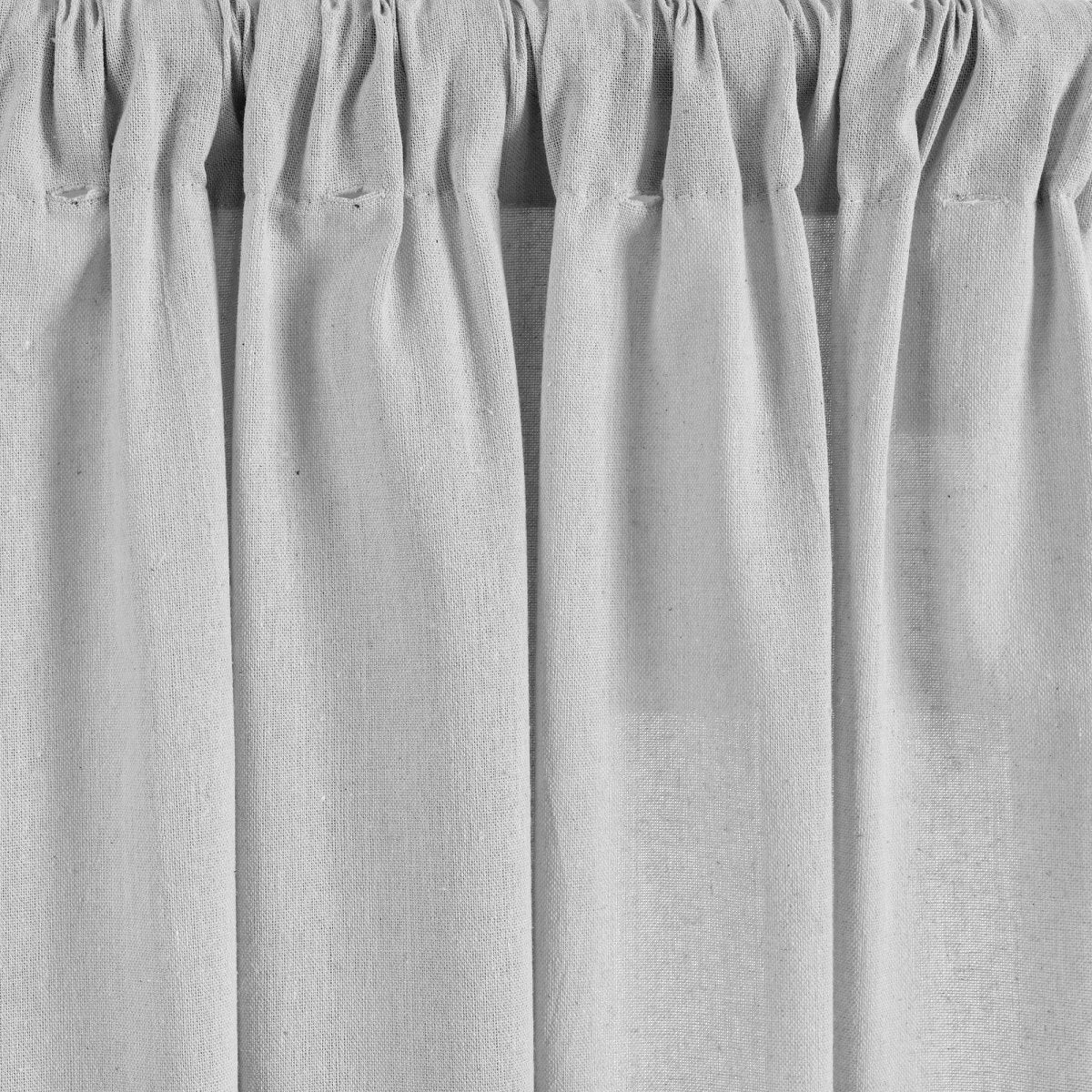 Boho Pom Pom Tassel Faux Linen Window Curtain Panel - Image 7