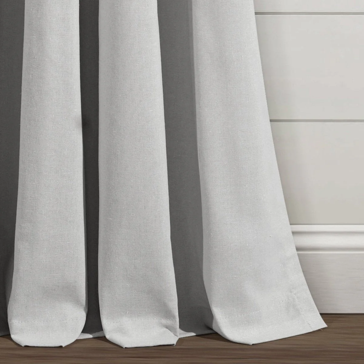 Boho Pom Pom Tassel Faux Linen Window Curtain Panel - Image 8
