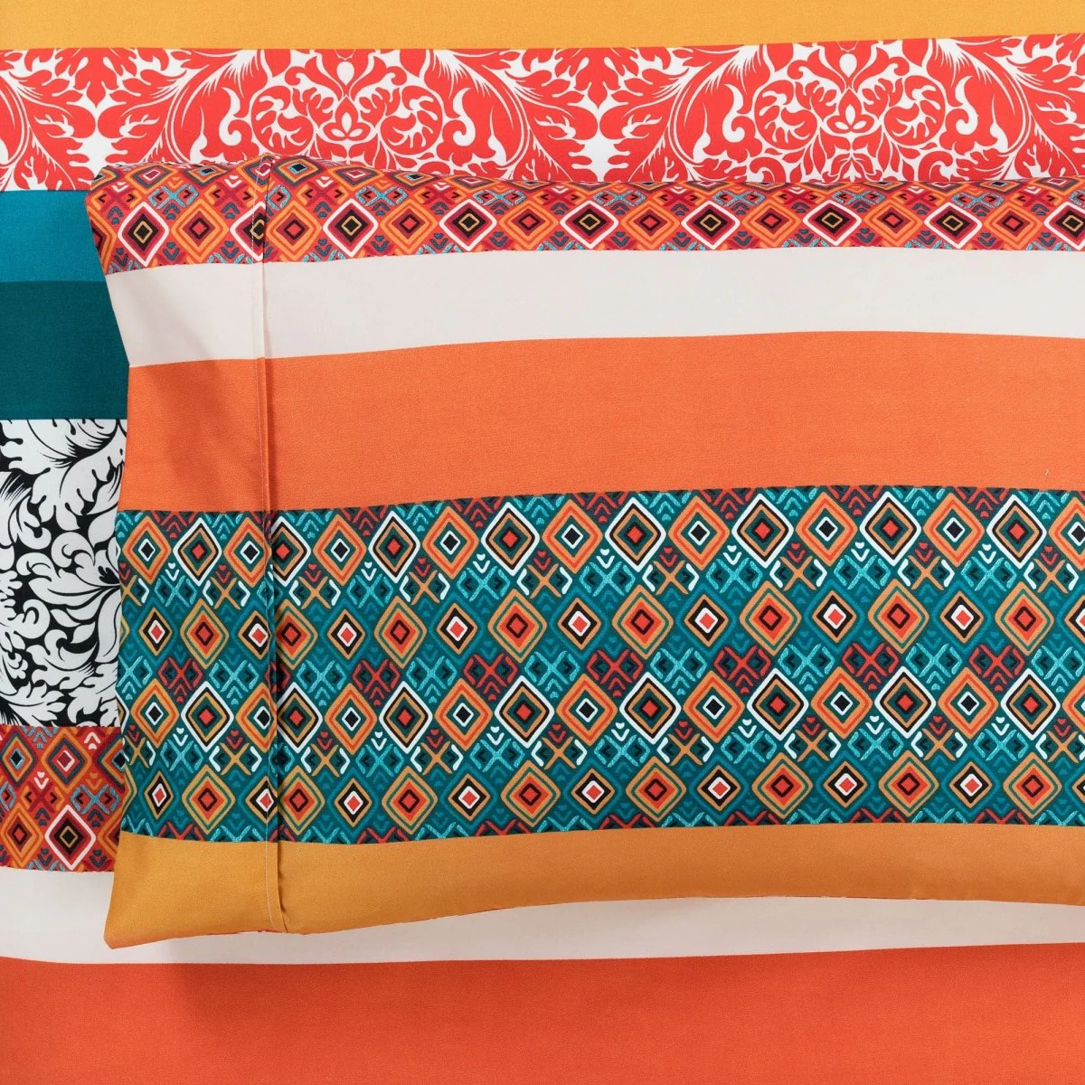 Boho Stripe 6 Piece Soft Sheet Set - Image 6