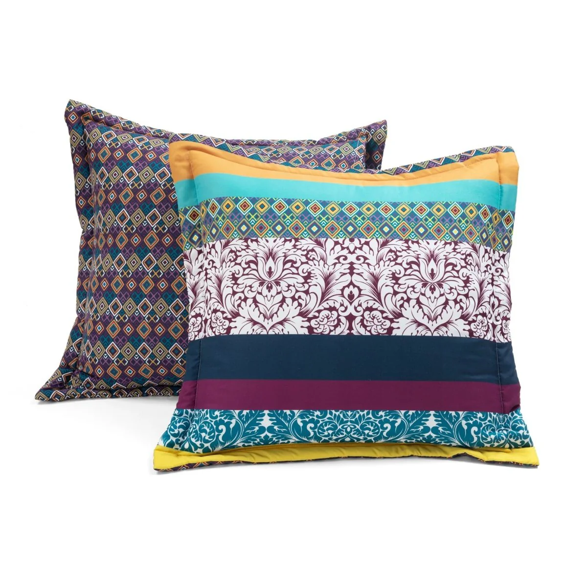 Boho Stripe 7 Piece Comforter Set - Image 13