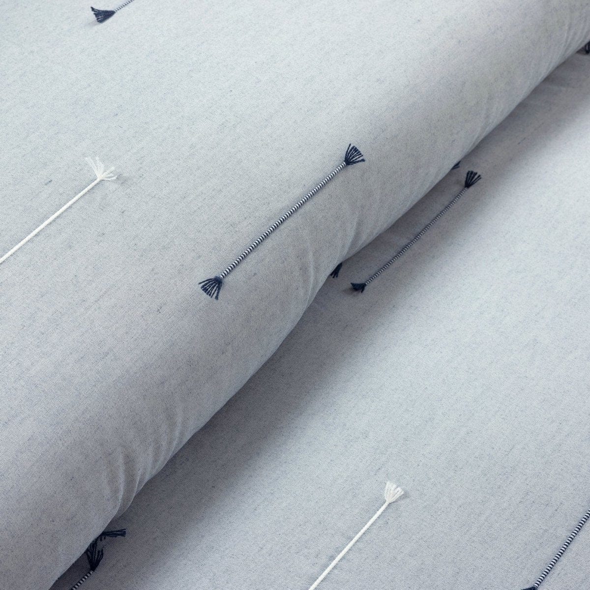 Boho Stripe Clip Jacquard 3 Piece Comforter Set - Image 4
