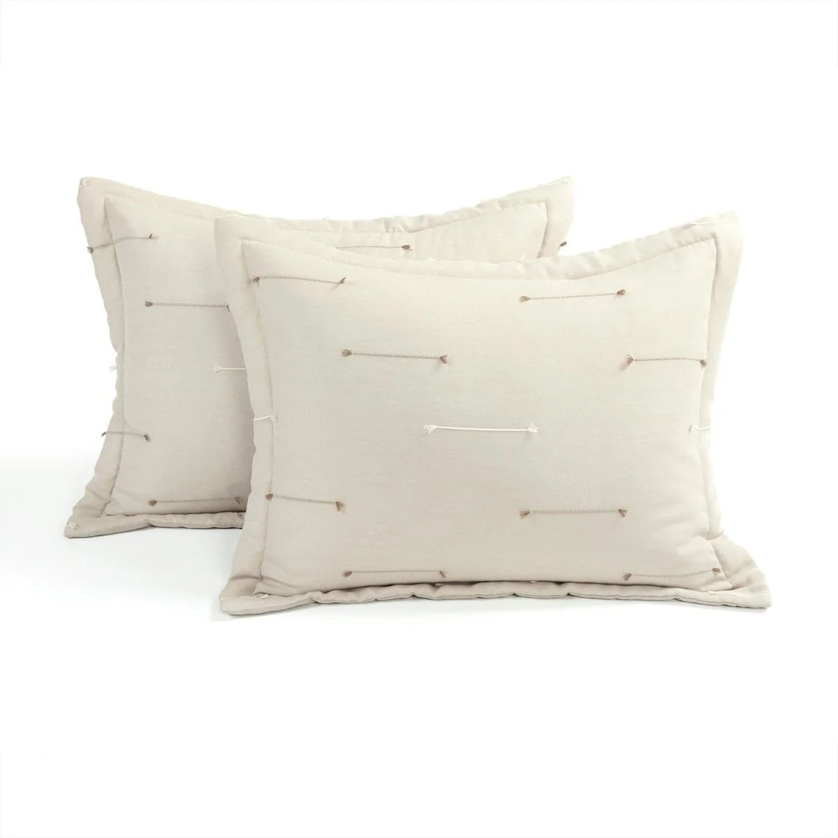 Boho Stripe Clip Jacquard 3 Piece Comforter Set - Image 8