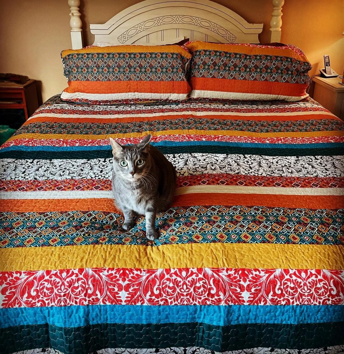 Boho Stripe Quilt Set - Image 19