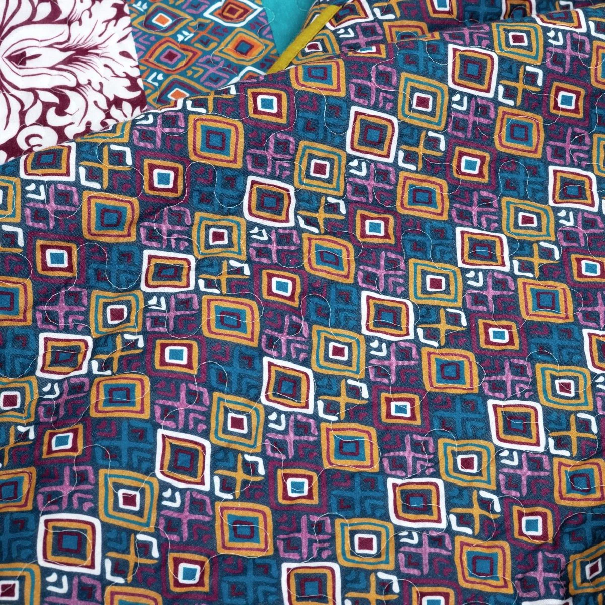 Boho Stripe Quilt Set - Image 20