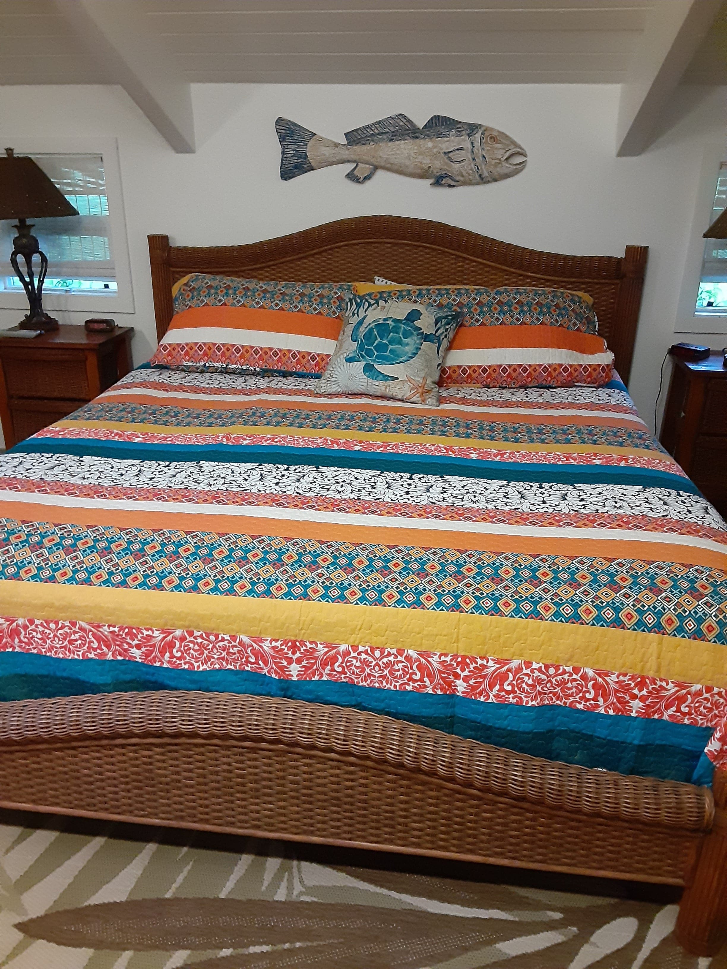 Boho Stripe Quilt Set - Image 21