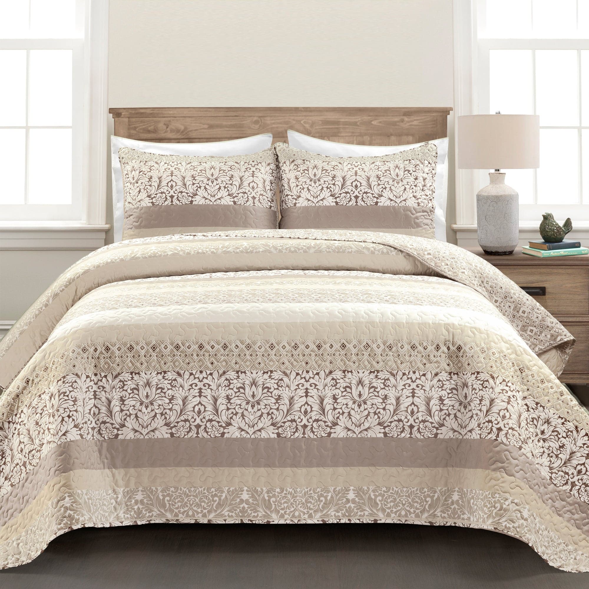 Boho Stripe Quilt Set - Image 28