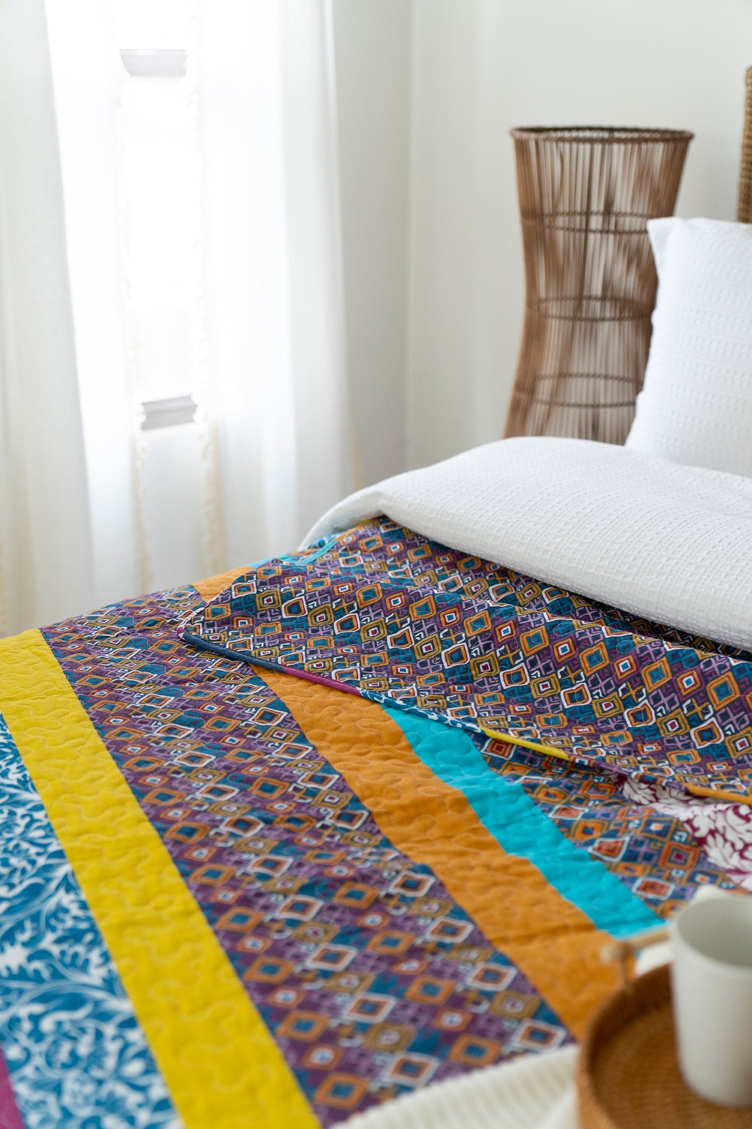 Boho Stripe Quilt Set - Image 38