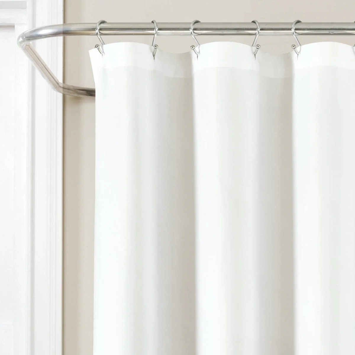 Boho Viviane Geo Fringe Shower Curtain - Image 3