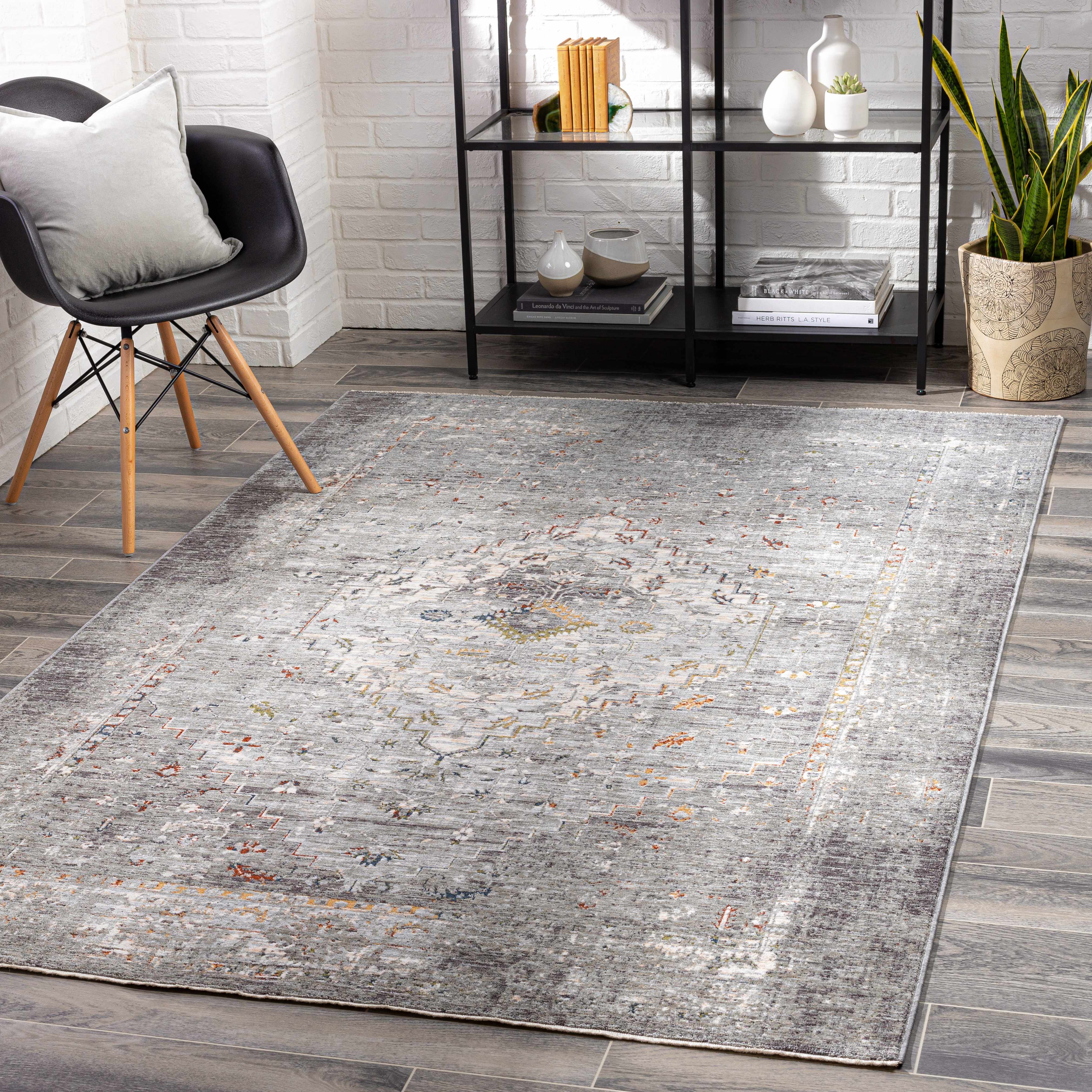 Boli Distressed Statement Rug - Image 2