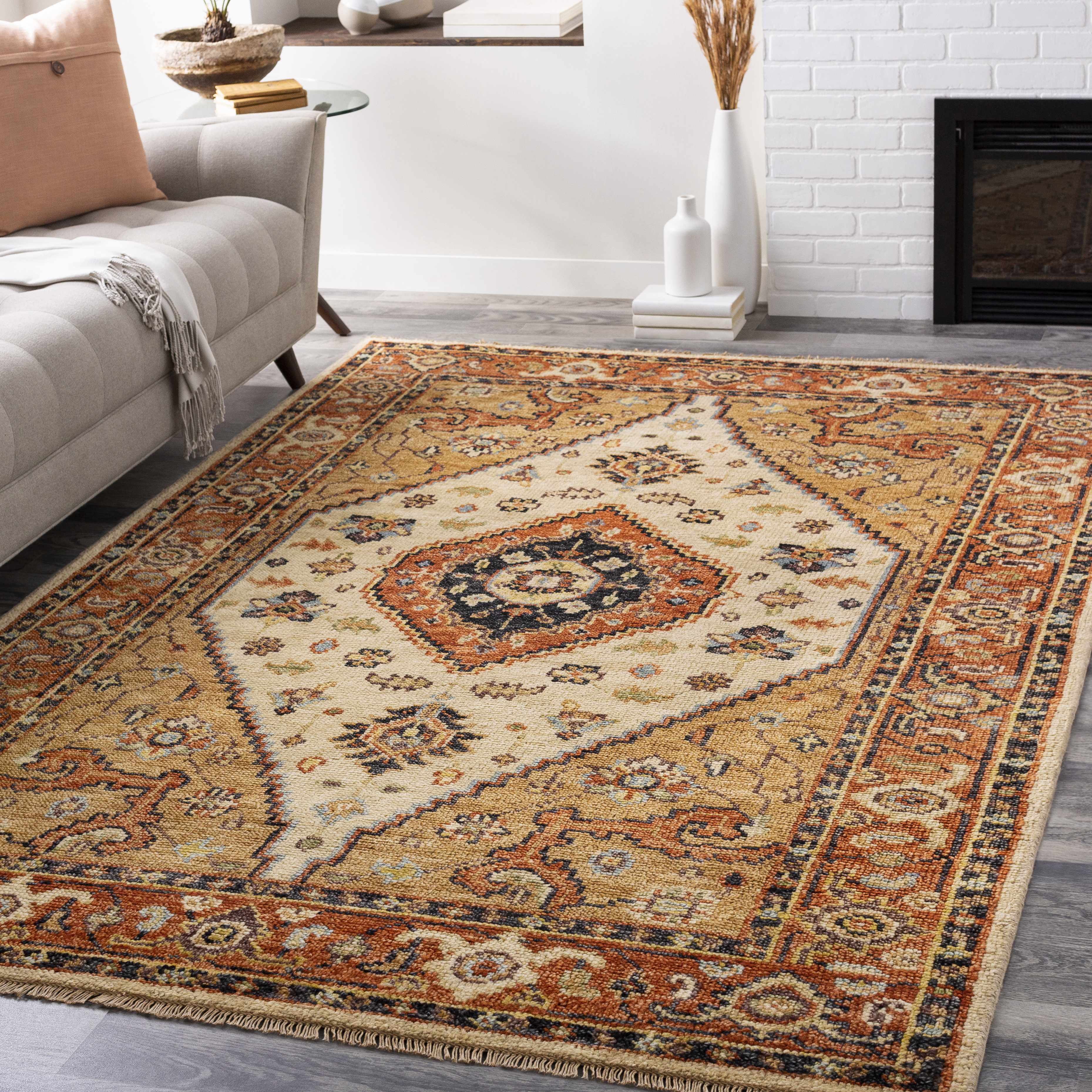 Bolt Small Wool Rug - Clearance - Image 2