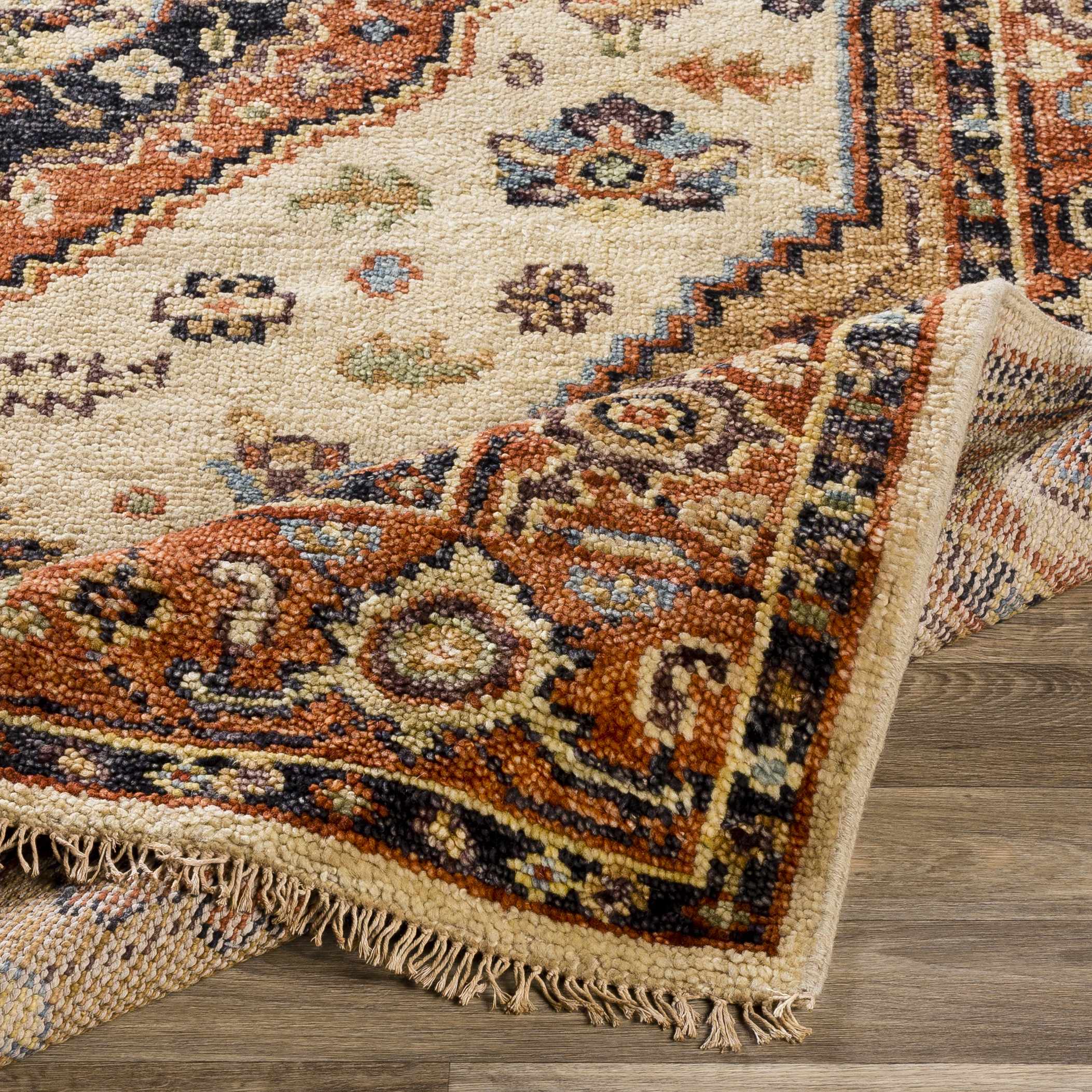 Bolt Small Wool Rug - Clearance - Image 5