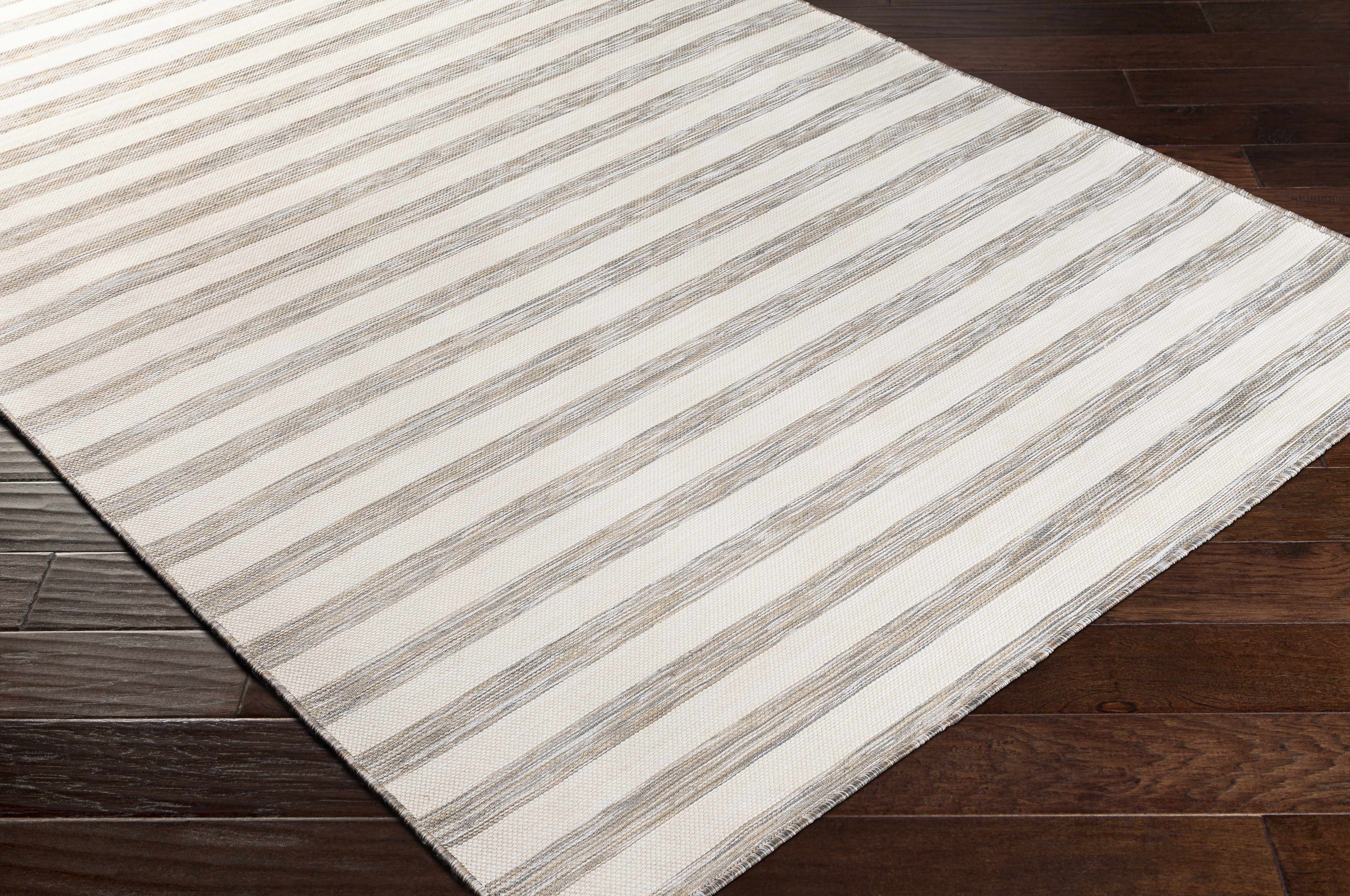 Bongaree Gray Striped Outdoor Carpet - Clearance - Image 7