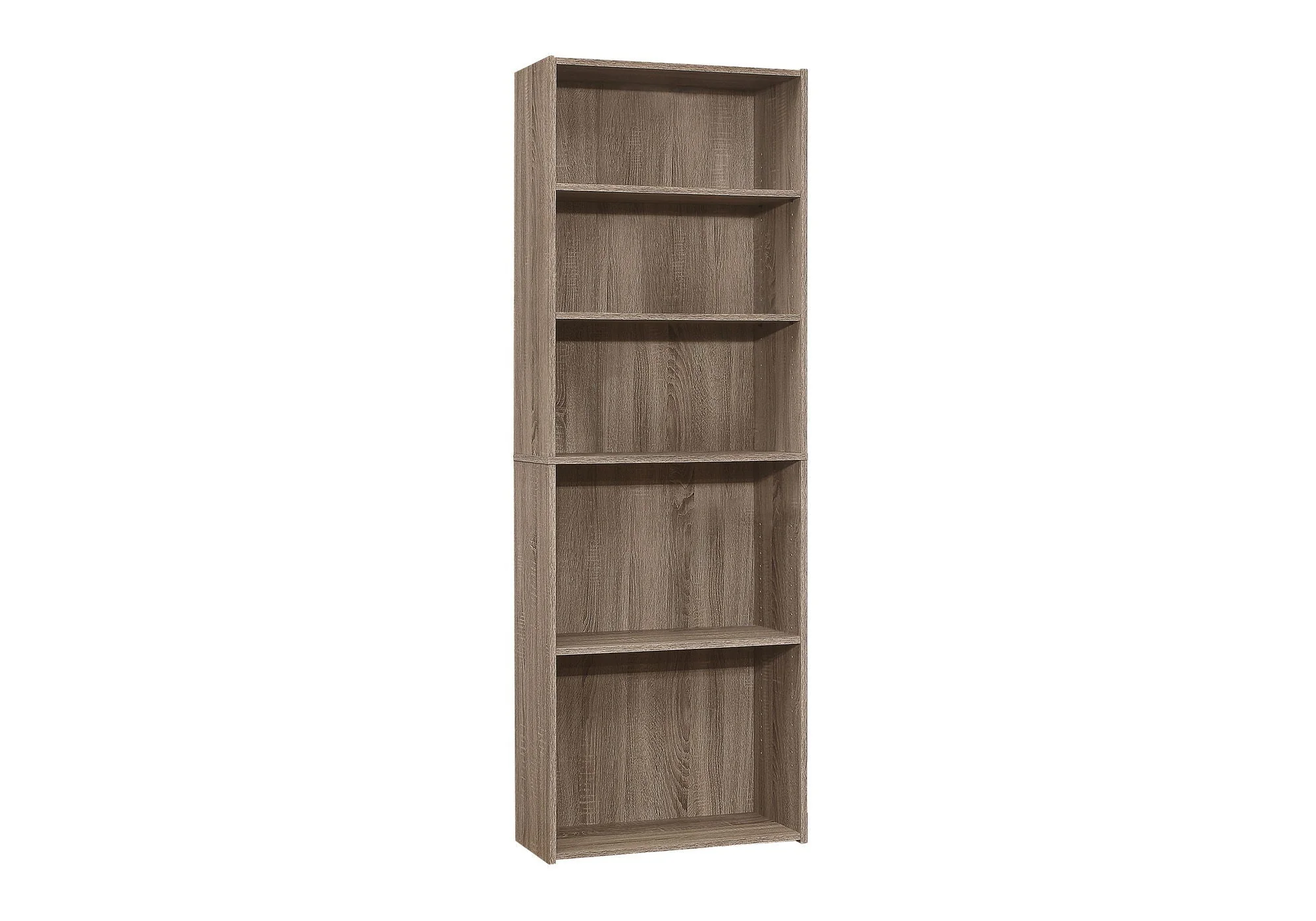 Bookshelf, Bookcase, 6 Tier, For Office, Transitional - Image 3