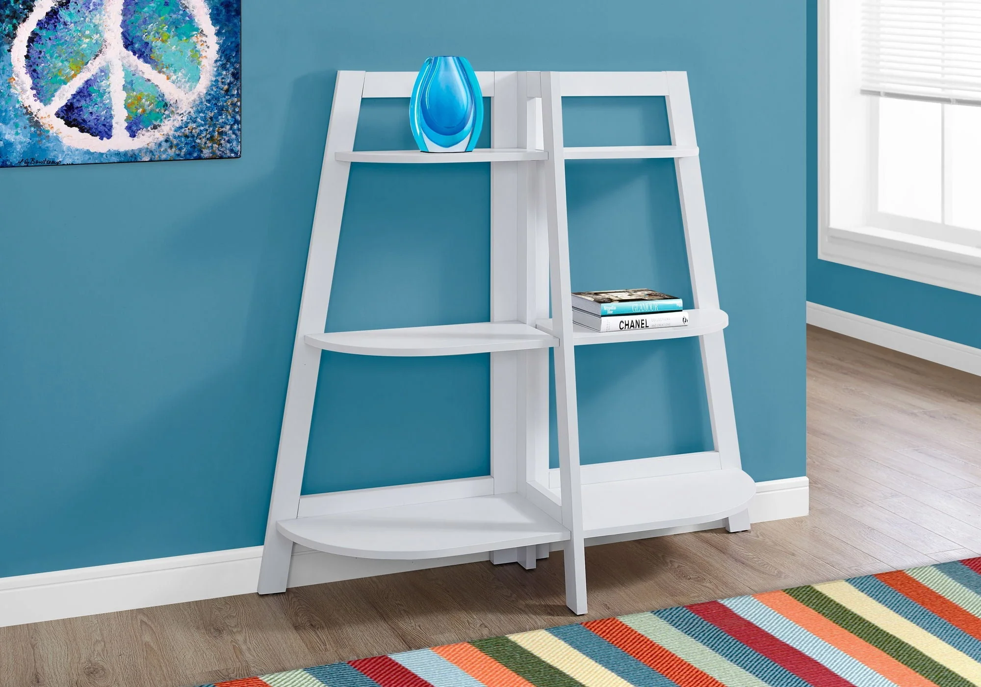 Bookshelf, Bookcase, Etagere, 3 Tier, For Office, Contemporary & Modern - Image 10