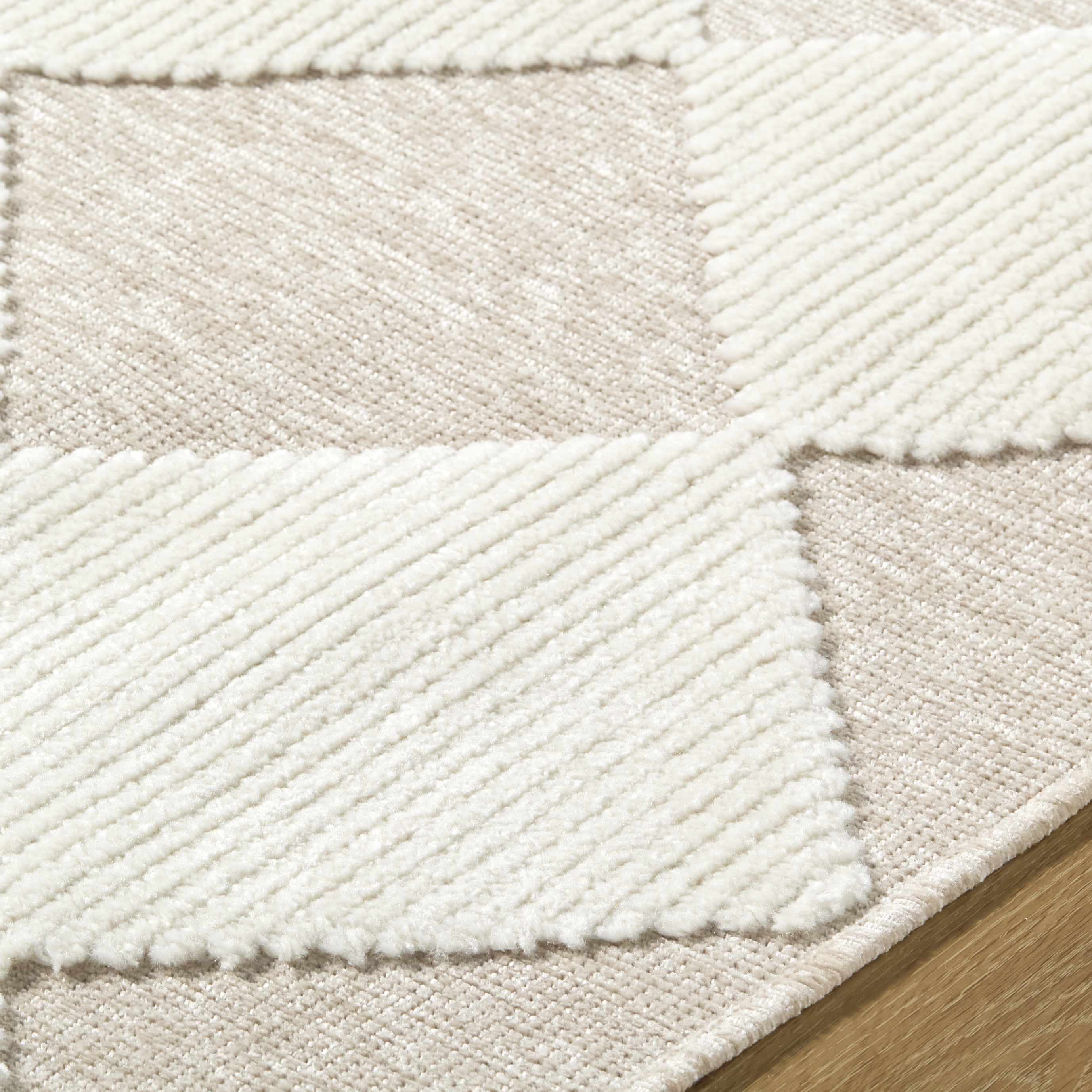Bosley Beige Washable Area Rug - Image 6