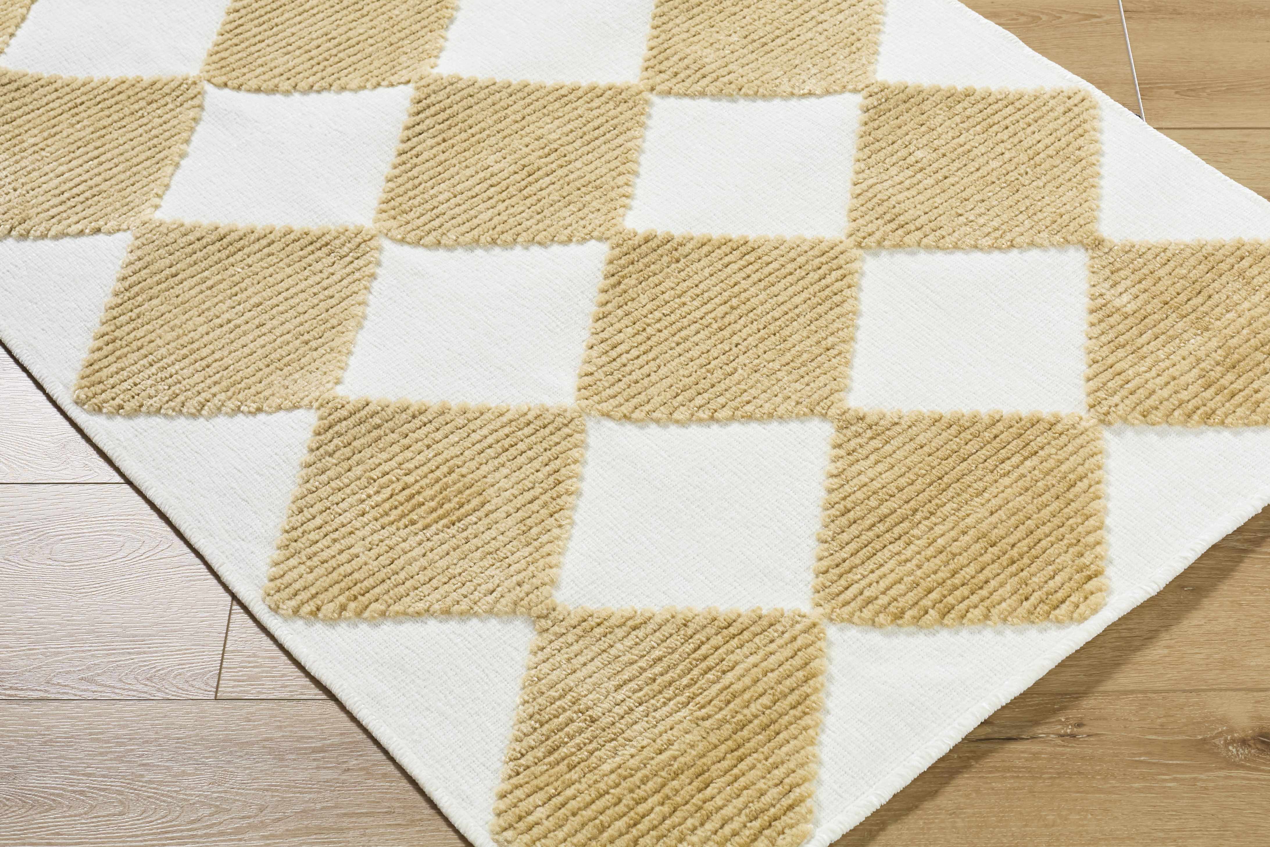 Bosley White Washable Area Rug - Image 3