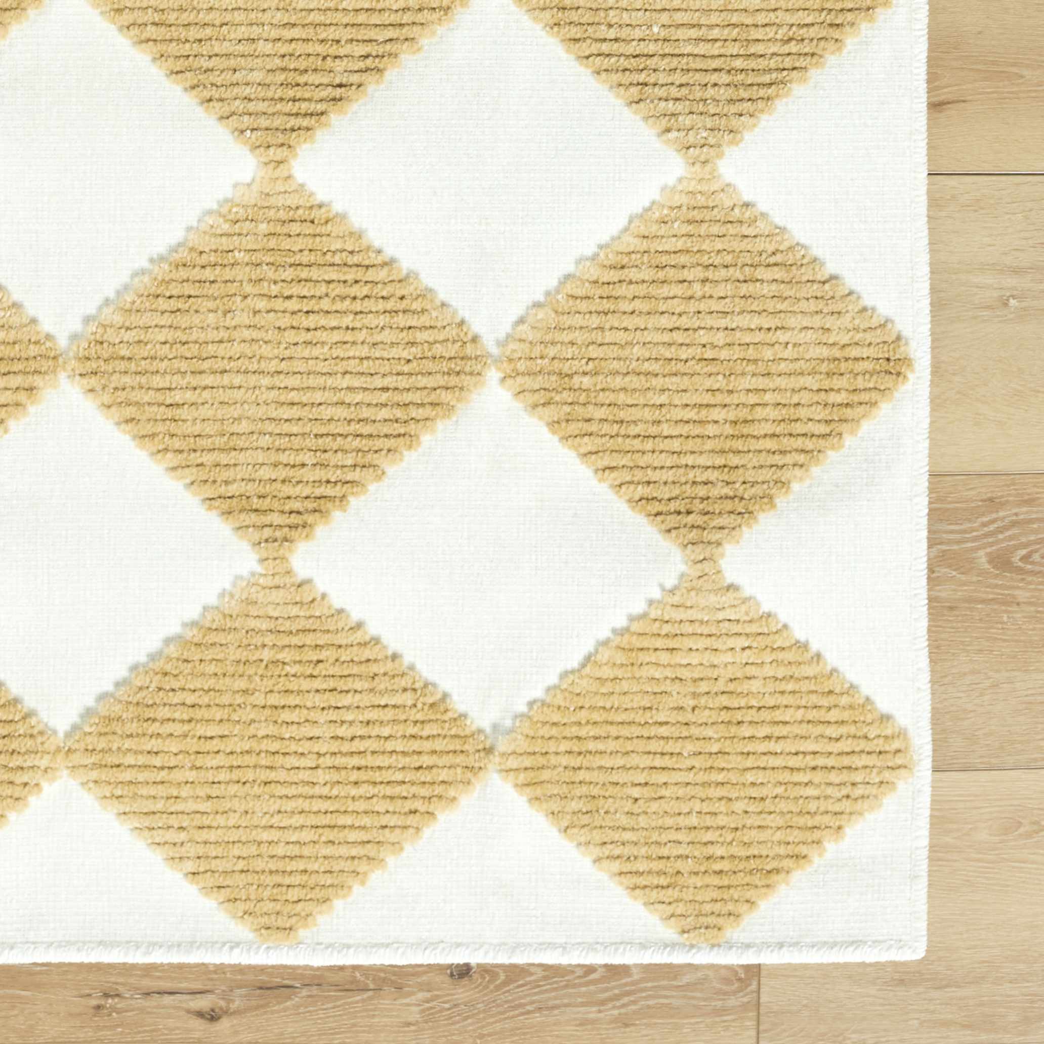 Bosley White Washable Area Rug - Image 5