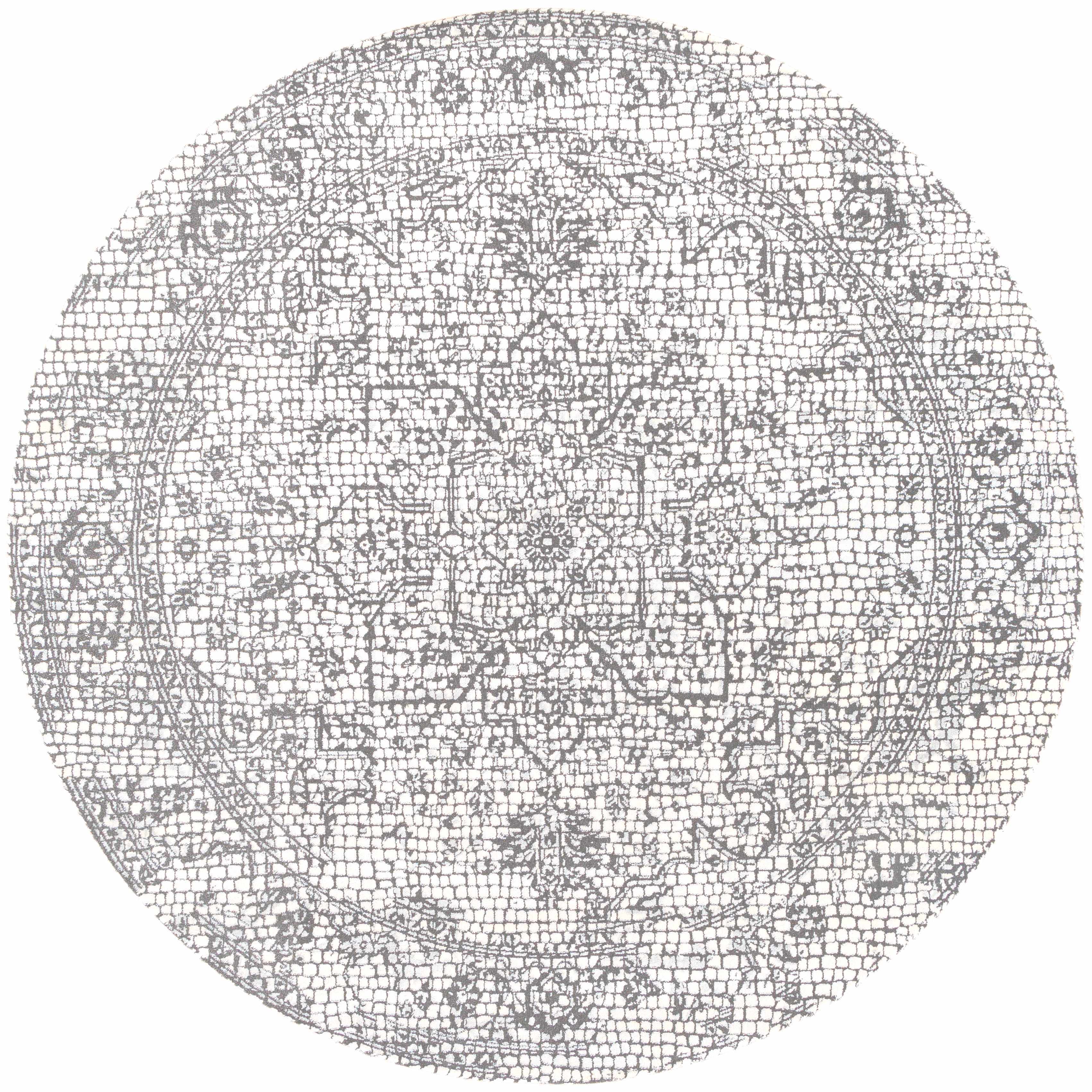 Bosphorus Black Mosaic Rug - Clearance - Image 17