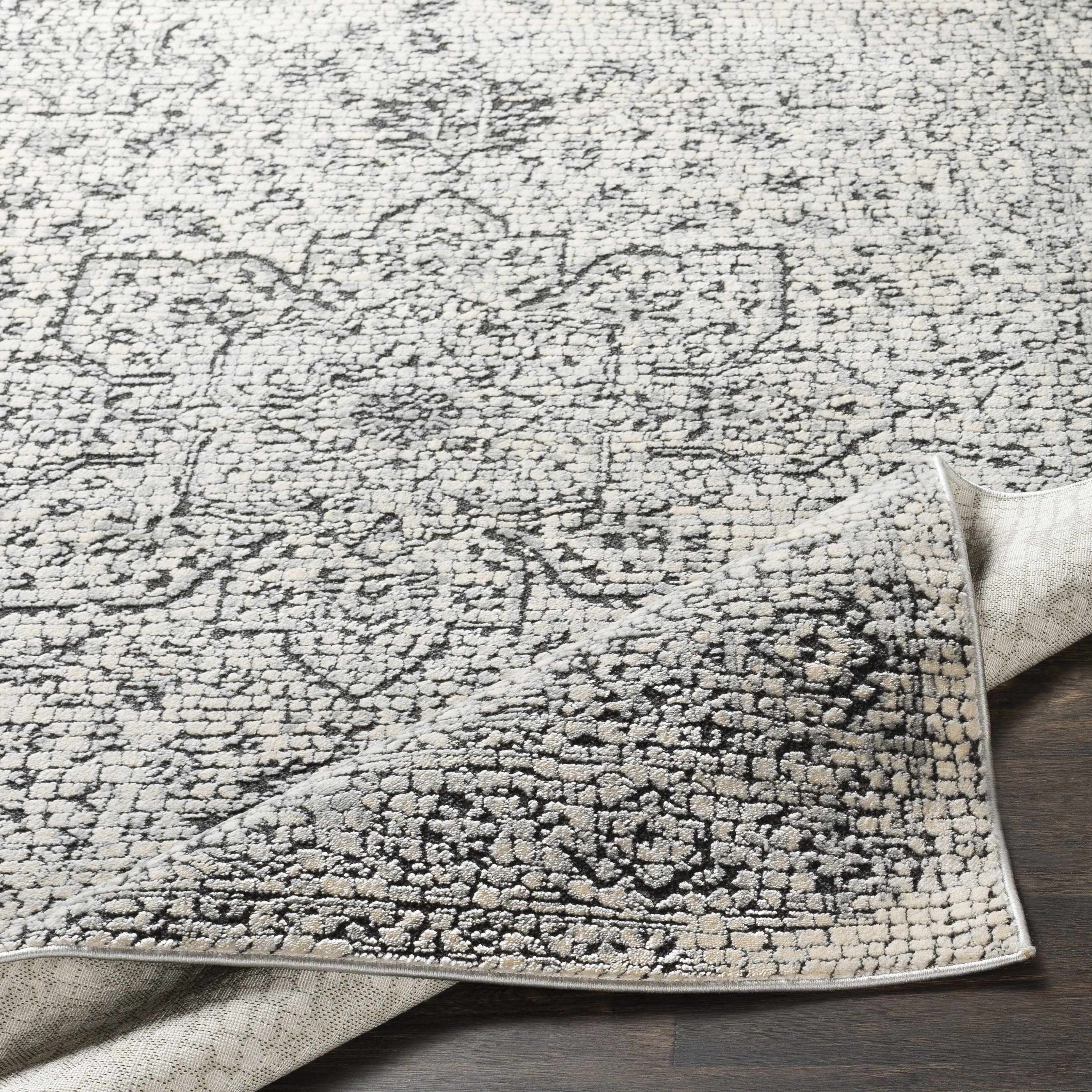 Bosphorus Black Mosaic Rug - Clearance - Image 6