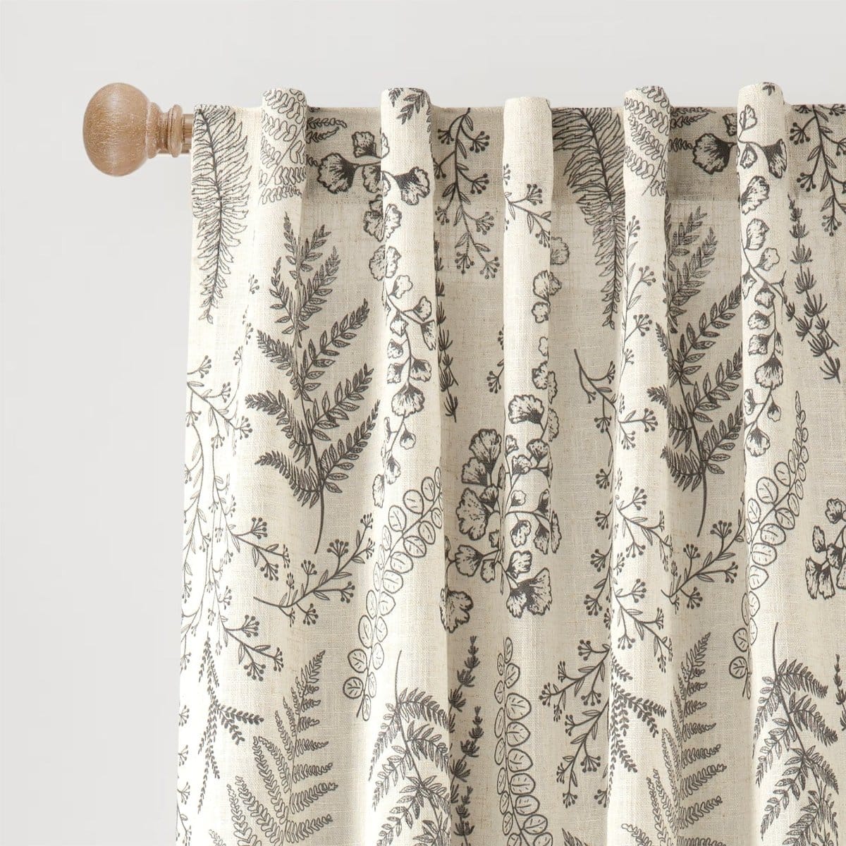 Botanical Dreams Window Curtain Panel Set - Image 2