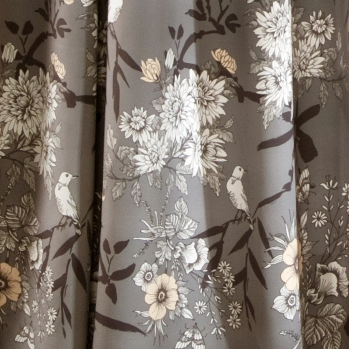 Botanical Garden Light Filtering Window Curtain Panel Set - Image 10