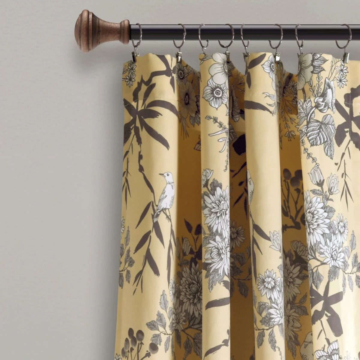 Botanical Garden Light Filtering Window Curtain Panel Set - Image 12