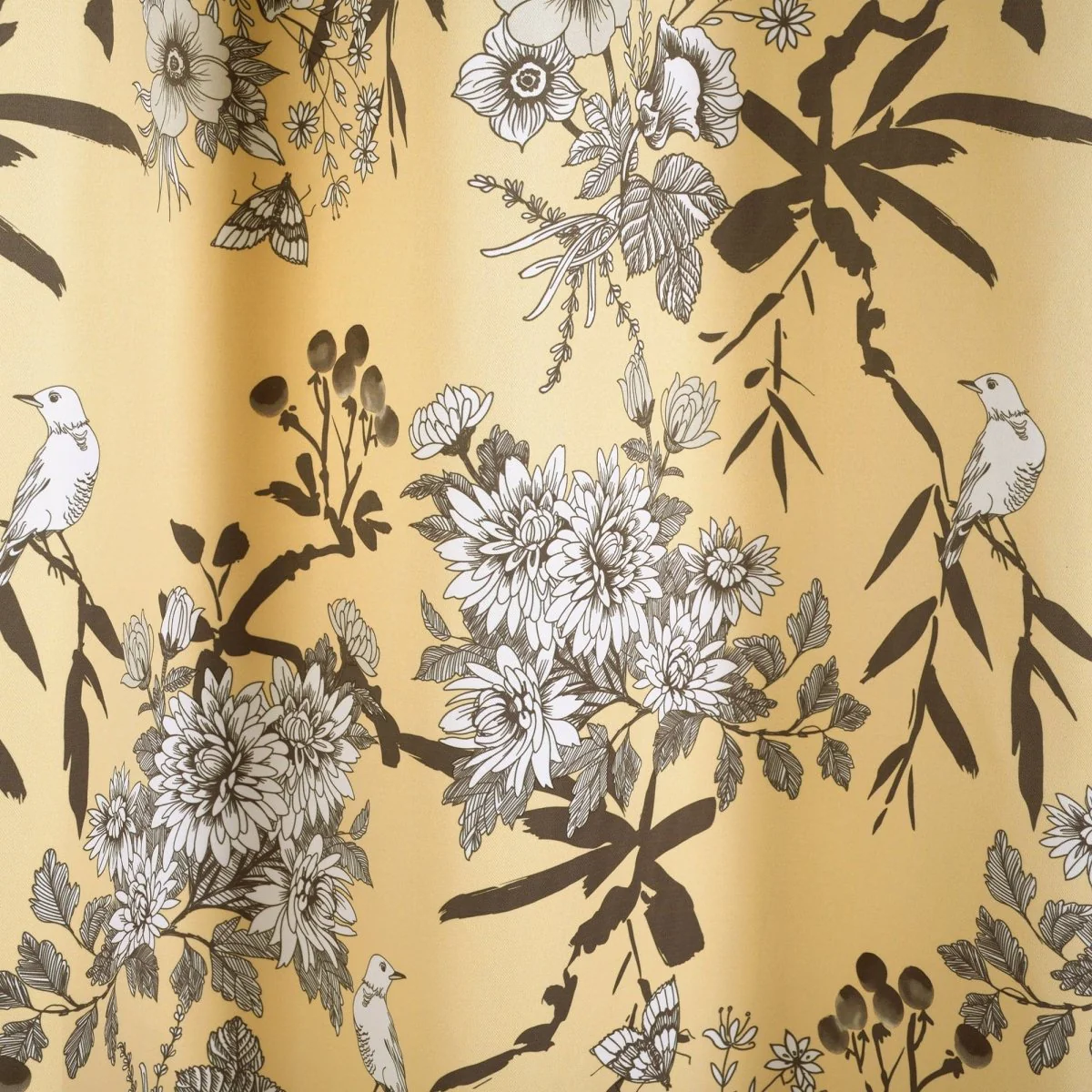 Botanical Garden Light Filtering Window Curtain Panel Set - Image 14