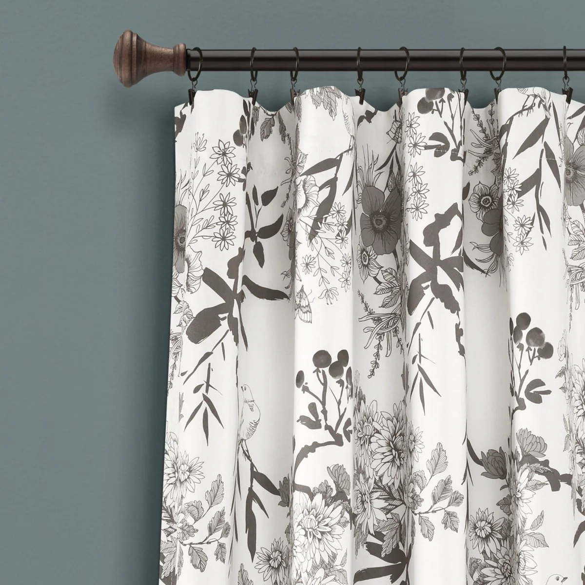 Botanical Garden Light Filtering Window Curtain Panel Set - Image 17